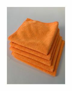 TISSU EN MICROFIBRE 40X40 CM ORANGE PAR 1000